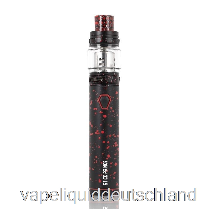 Smok Stick Prince Kit – Stiftstil TFV12 Prince Black Mit Rotem Spray Vape Deutschland